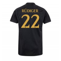 Maglie da calcio Real Madrid Antonio Rudiger #22 Terza Maglia 2023-24 Manica Corta